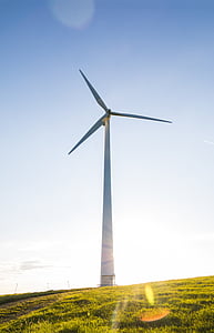 风力发电, 风力发电机组, 风力发电, 可再生能源, 环保, windräder, 自然