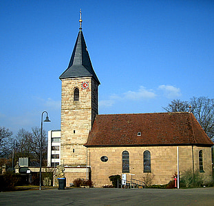 Hausen, kostel st wolfgang, budova, svatostánek, kostel, katolické, Katolická církev