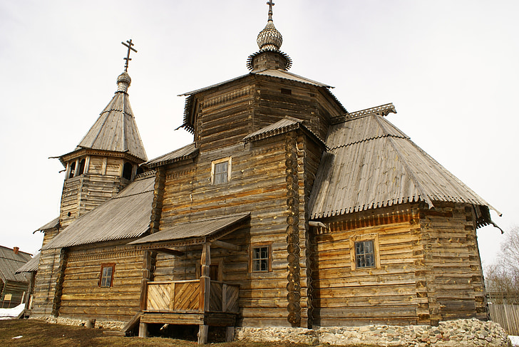 suzdal, wooden house, old house