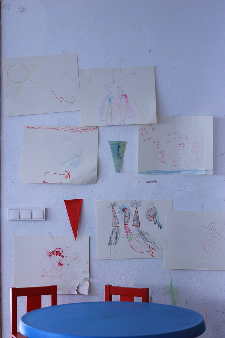 kids, school, art, drawings, child, children, education