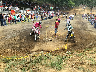 moto, motocross, arena, race, competition, sports