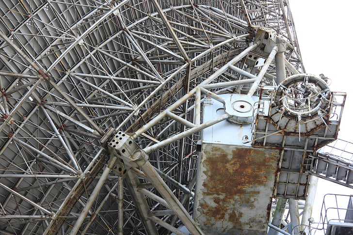 Läti, irbene, raadio, teleskoop, roog, 32m, antenn