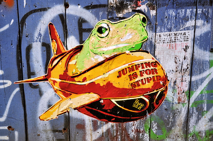 Street-art, Graffiti, Berlin, Kunst