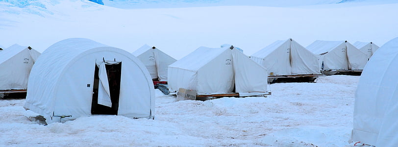 namiot, śnieg, zimowe, przygoda, odkryty, Ekspedycja, niskich temperaturach