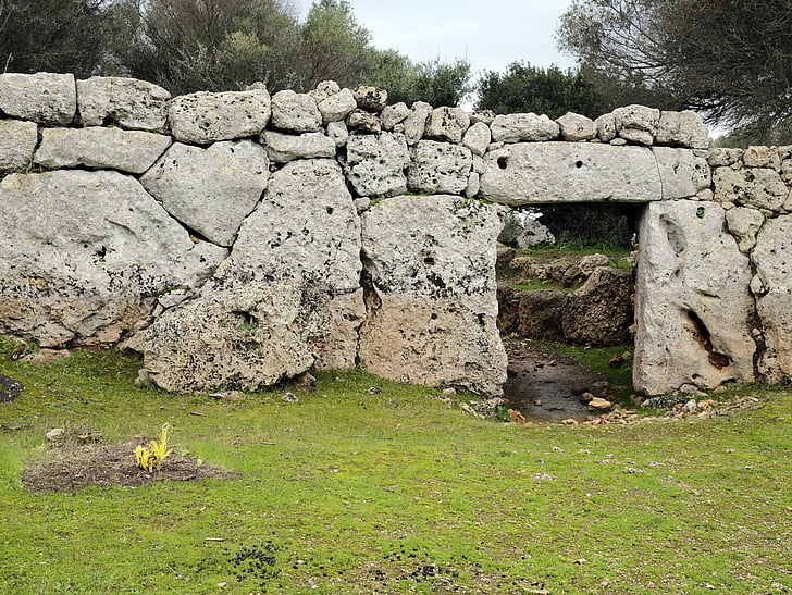 prazgodovine, Menorca, talaiot