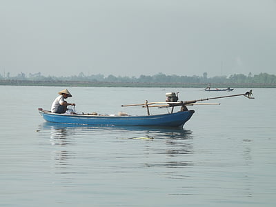Việt nam, Câu cá, sông Cửu Long