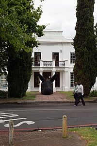 cabo holandês, arquitetura, património, arte, Galeria, exterior, Stellenbosch