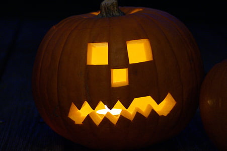 gresskar, Halloween, gresskar ansikt, ansikt, fash, Jack o'lantern, gresskar spøkelse