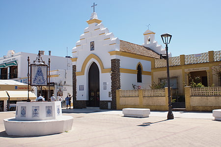 Virgen del carmen kapel, Kapel, Plaza, San lucar de barrameda, Spanje