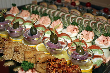 olives, buffet, cold buffet, delicious, hearty, food, benefit from