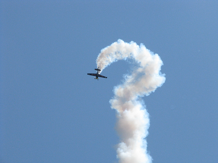 avion, Red-bull aviator, démonstration en vol à la limite