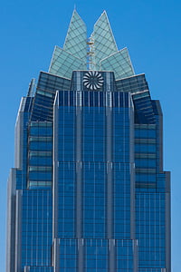 Austin, Frost tower, City, Texas, Tower, panoraam, Downtown