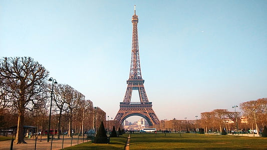 Париж, Башня передачи, здание, Национальная культура, Франция, Эйфелева башня, Париж - Франция