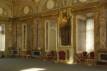 Innenraum, Museum des Marmor-Palastes, Marmorsaal, St Petersburg Russland, Architektur, im Innenbereich