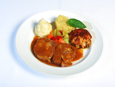Makanan, Ottoman, domba lengan bungkus, daging, Makanan, makan malam, gourmet