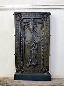 verden of all, dom, memorial plaque, historically, old