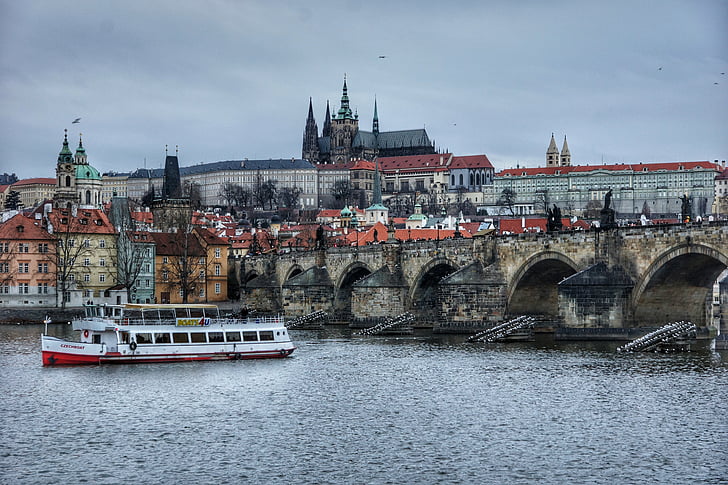 сметана, Прага, мост, Европа