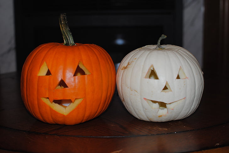 Halloween, carbassa, taronja, octubre, carbassa de Halloween