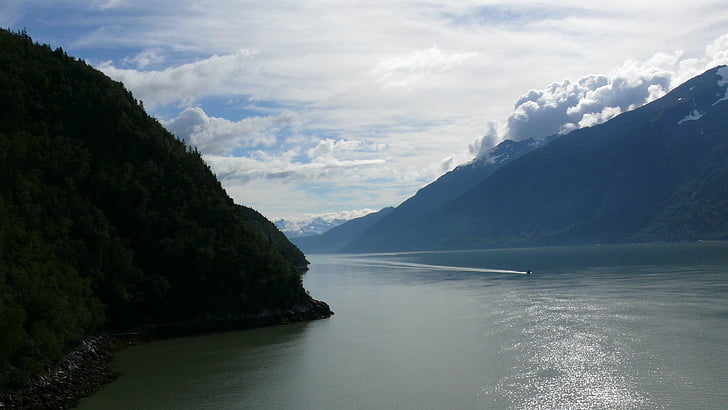Alaska, Skagway, Amerika Serikat, Gunung, alam, Danau, air
