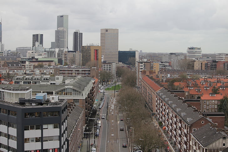 Rotterdam, goudsesingel, Architektura