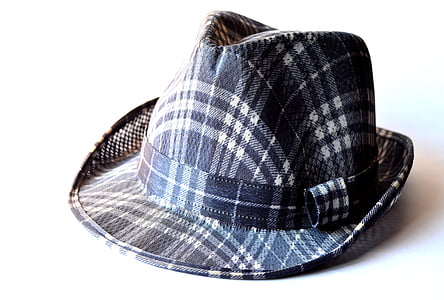 hat, fashion, checkered, headwear, fashionable, accessory, cap