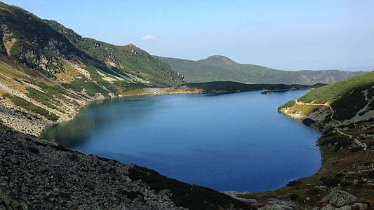 βουνά, Πολωνία, τοπίο, φύση, το εθνικό πάρκο, Μαύρη Λίμνη παρακολουθούνται, το φθινόπωρο