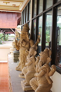 Thaiföld, vallási, buddhista, Ázsia, szobor