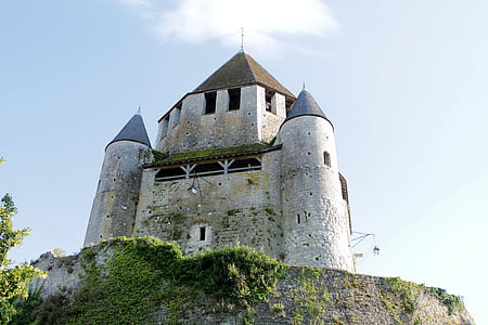 Provins, pevnost, Île-de-france, Seine et marne