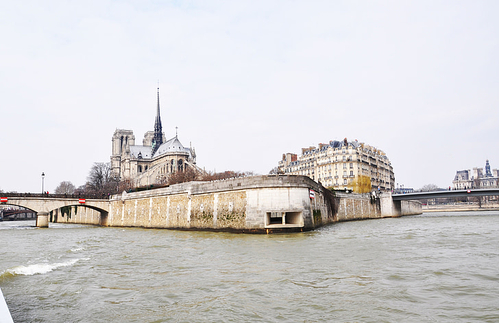 Francija, Paris, river seine, upes, arhitektūra, Eiropa, slavena vieta