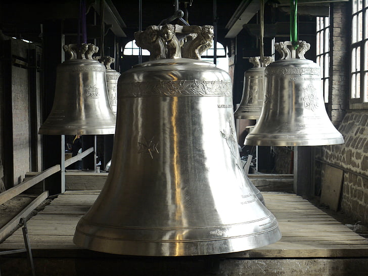 metalli, Bells, valmistus, Villedieu-les-Poëles, vanha, tehdas, Bell