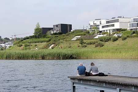 Dortmundas, Feniksas ežeras, vandens, interneto, Poilsio, atsipalaiduoti, institucija