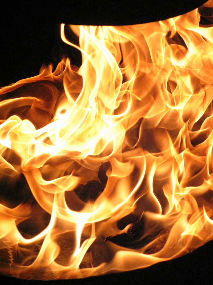 brand, flamme, helvede, brænde, brand - naturligt fænomen, varme - temperatur, brænding