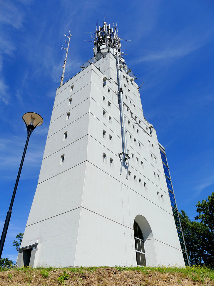 Prado de espuma, Torre de observação, Tholey, Torre, Verão, céu, alta