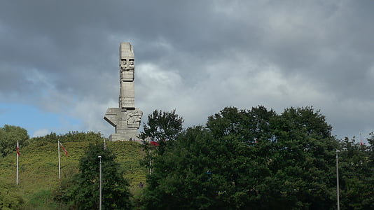 Danzig, Danzig, Polen, Memorial westerplatte, Denkmal, historische, polnische Geschichte
