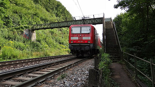 BR 143, Geislingen-salita, ferrovia della Valle Fils, KBS 750, locomotiva