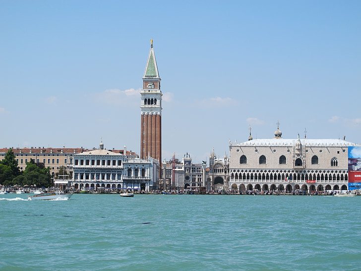 İtalya, Venedik, St mark's meydanından, Lagoon