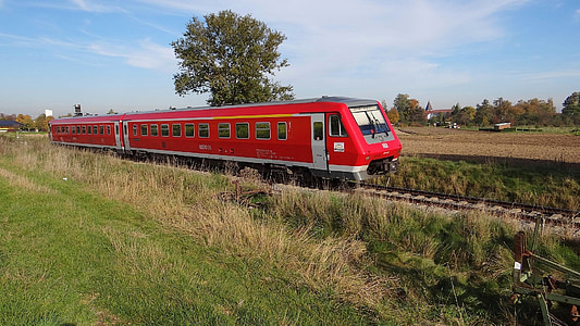 VT 611, Sontheim, neigetechnick, Brenz railway, KBS 757, spoorwegen, trein
