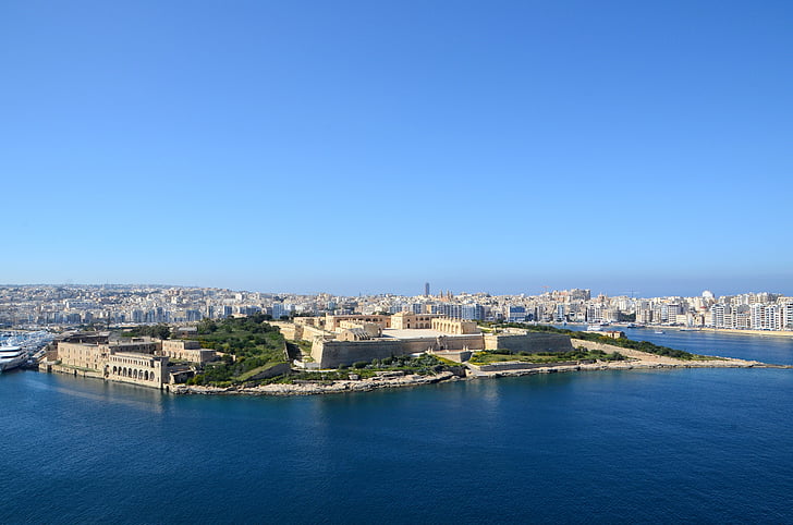Malta, City, Haven, loma, matkustaa, kesällä, Holiday