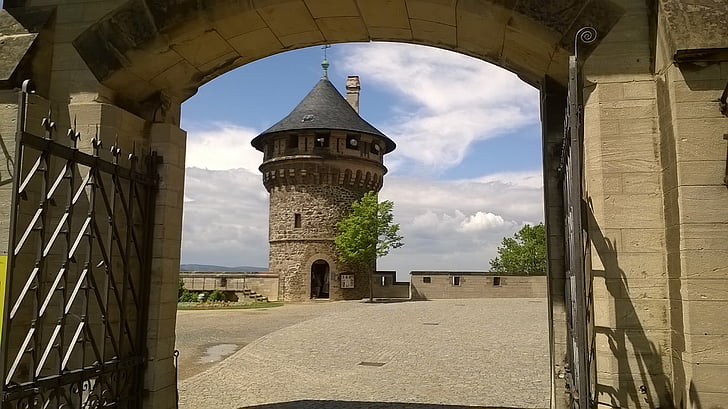 Menara, Menara benteng, Castle, Wernigerode, tujuan, benteng, romantis