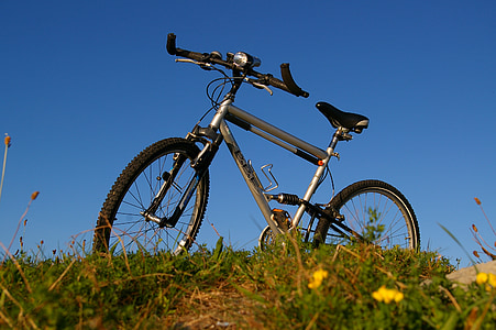 Fahrrad, Fahrradtour, mit dem Fahrrad, Radfahren, Mountain-bike, Tour, entfernt
