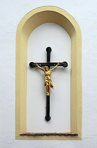 kříž, Kristus, Ježíš, křesťanství, kostel, Hohenpeißenberg, náboženství