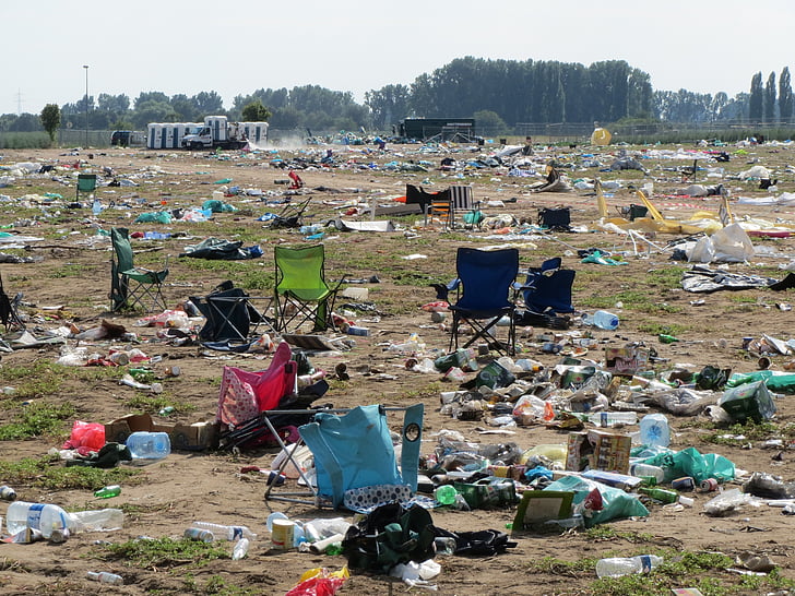 rock n heim, camping, festival, germany, destroyed, storm, ruined