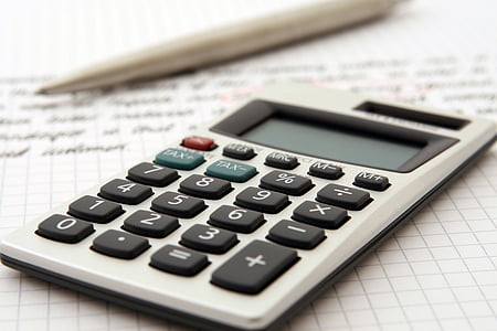 accounting, balance, banking, calculation, calculator, close-up, commerce
