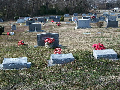 cemitério, cemitério, marcadores de Memorial, lápides, marcas de exclusão, túmulos
