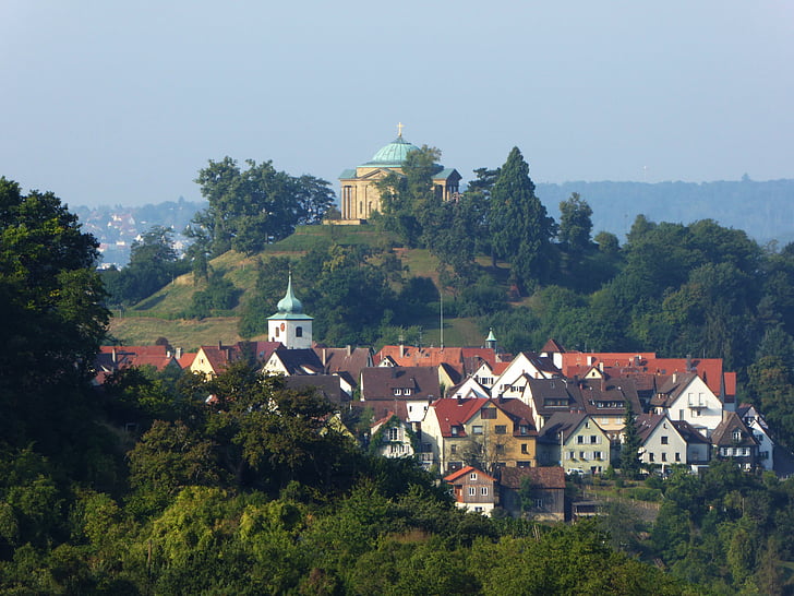 Stuttgart, rotenberg, begravelse kapel, monument, Württemberg, mausoleum, Giovanni salucci