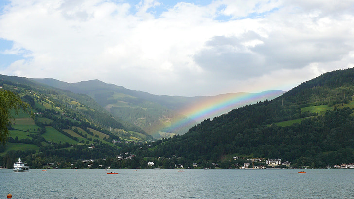 ZellamSee, Rainbow, naturen