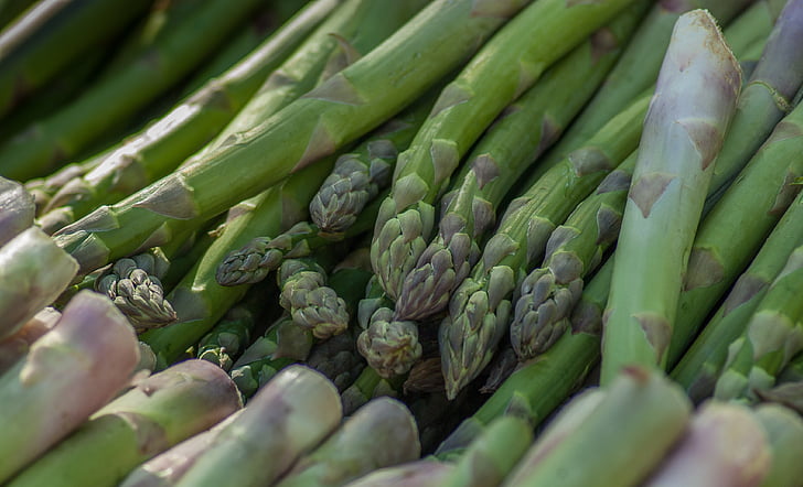 asparagus, vegetable, market, vegetable garden