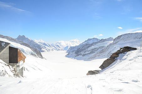 Swiss, atas mountin, mountin putih, salju mountin, Interlaken, Jungfrau, Luzern