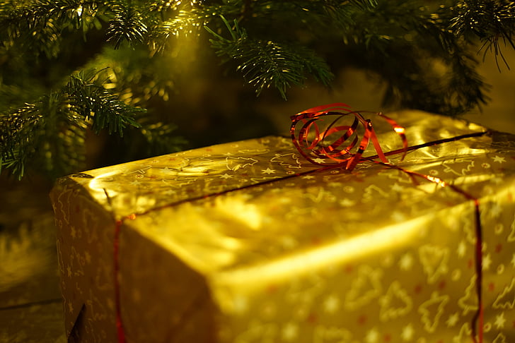 Різдво, подарунок, прикраса, Санта-Клауса, святкувати, Вітальна листівка, купон
