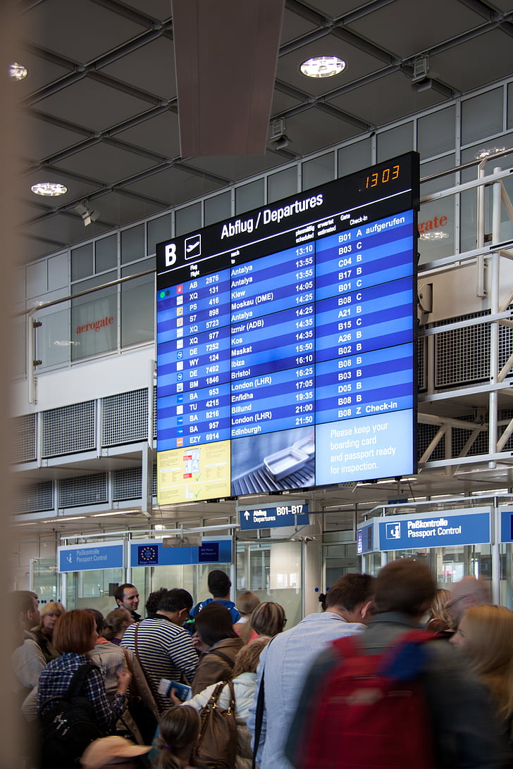 letališče, mednarodni, München, arhitektura, stavbe, prevoz, letalske družbe